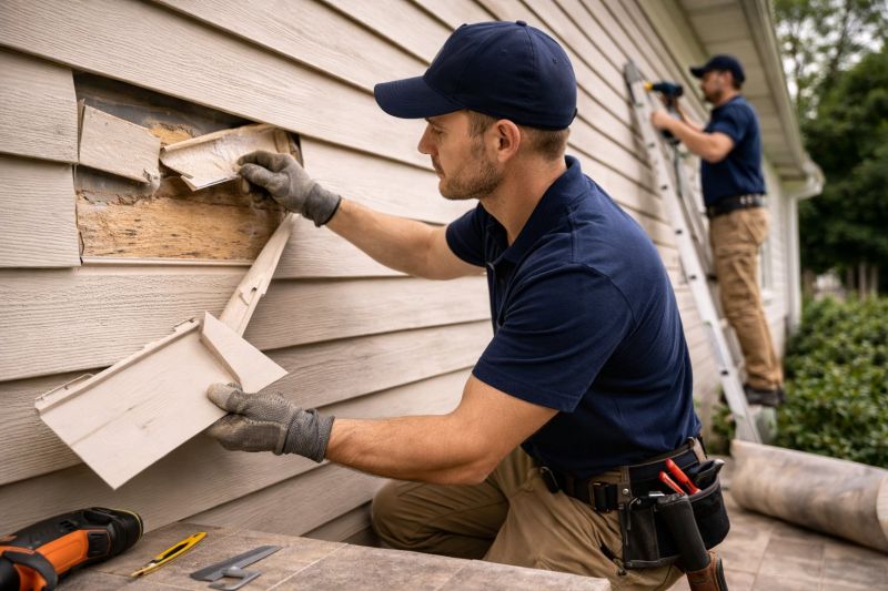 Top Siding Repair Companies in Davidson, NC